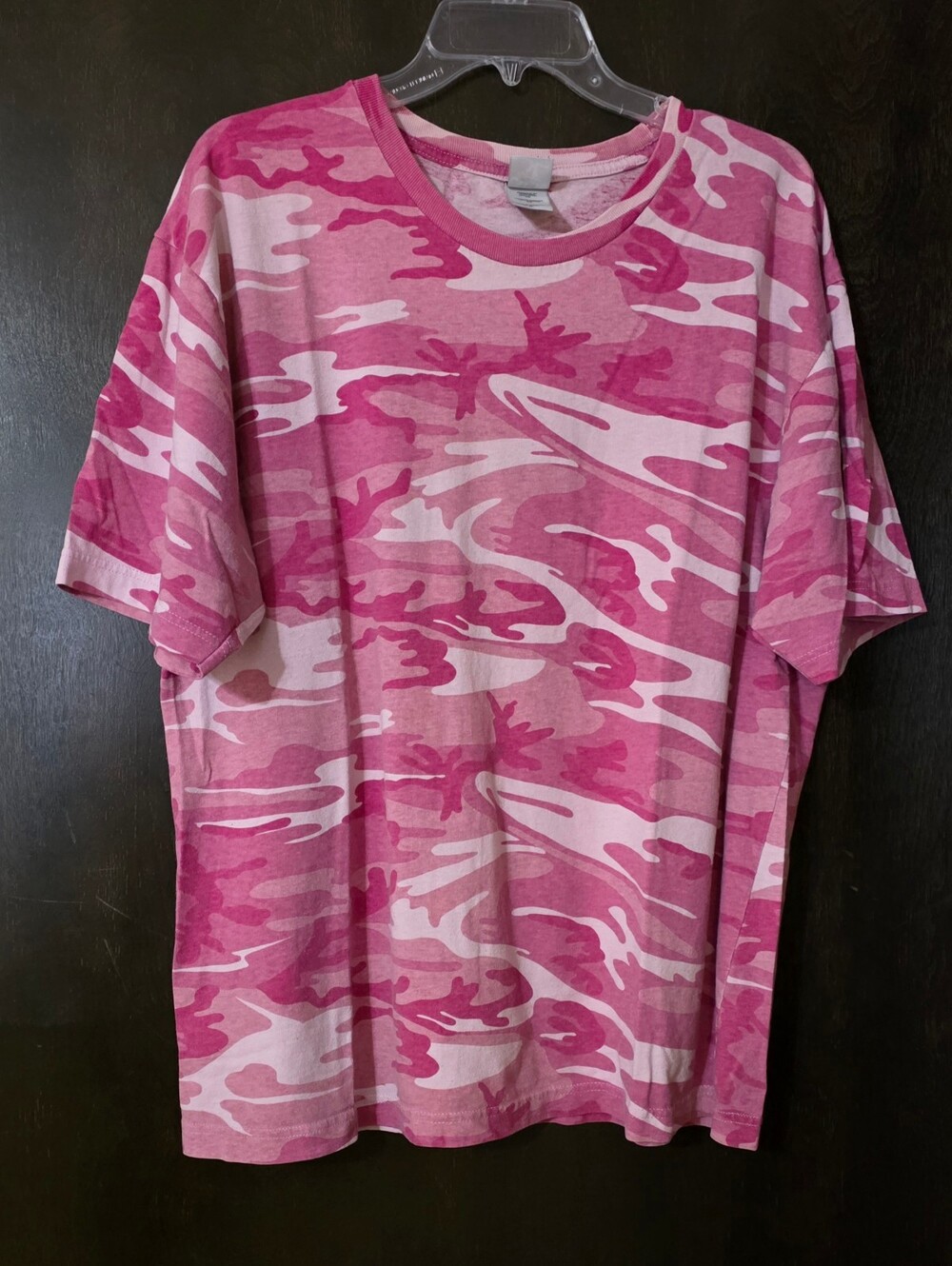 💢4For$20 Code V Pink Camo Short-Sleeve Crewneck Tee 100% Cotton Size XL Unisex